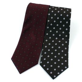 [MAESIO] KSK2664 100% Silk Floral Necktie 8cm 2Color _ Men's Ties Formal Business, Ties for Men, Prom Wedding Party, All Made in Korea